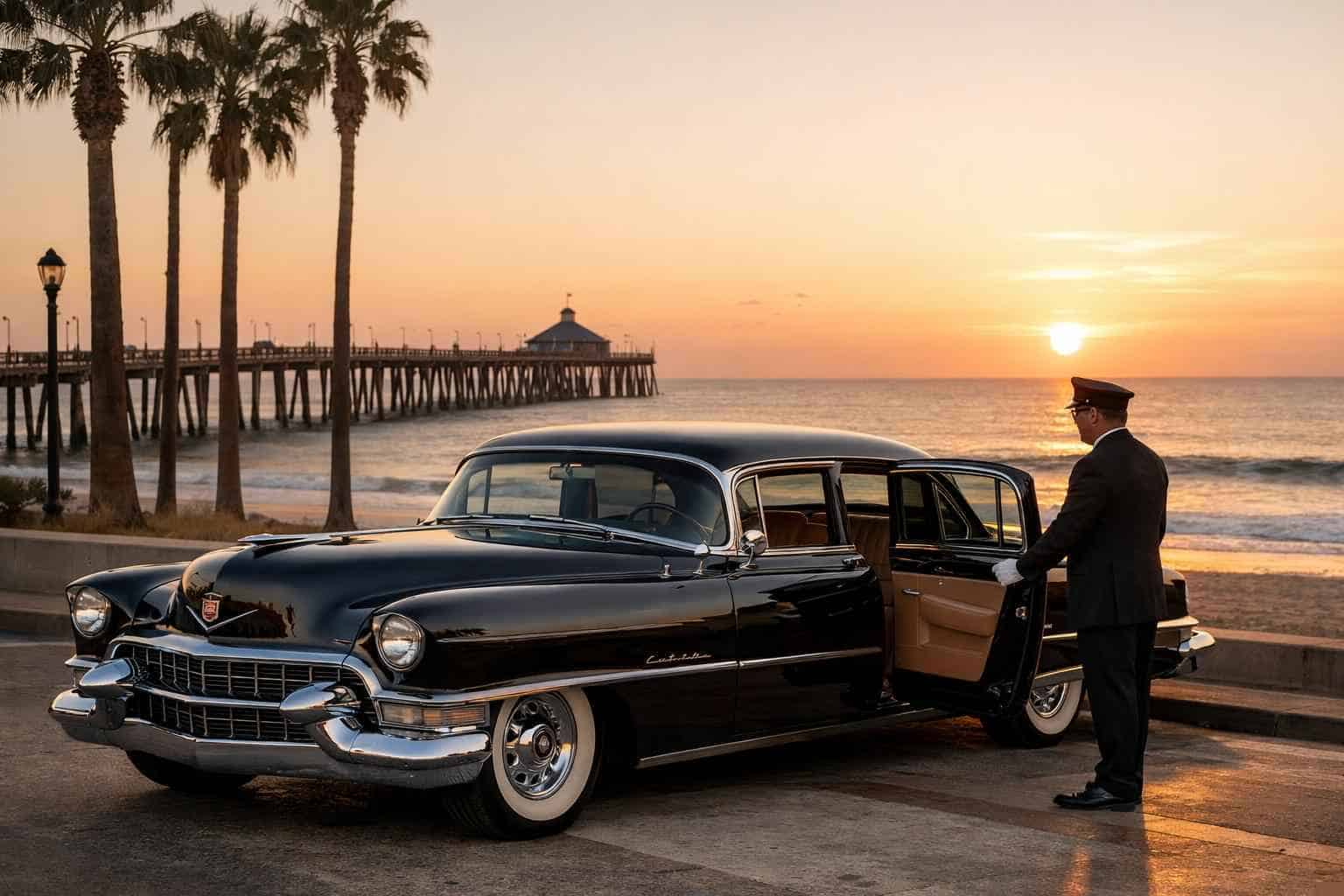 Imperial Beach CA Classic Car Chauffeur Service