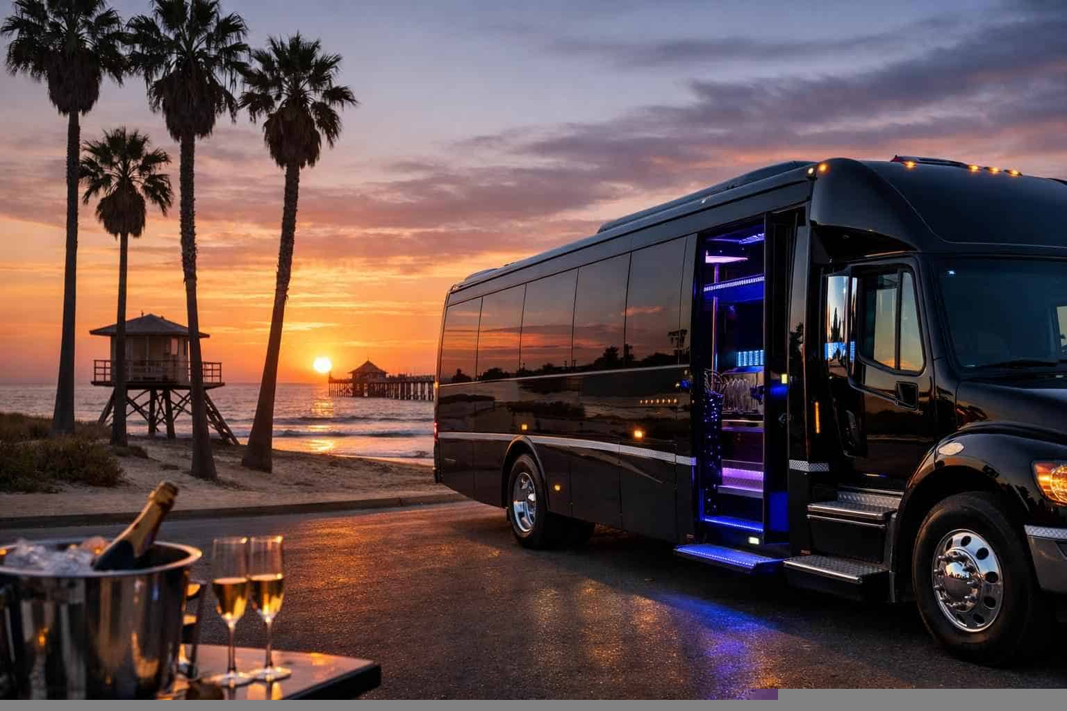 Imperial Beach CA Party Bus Rental