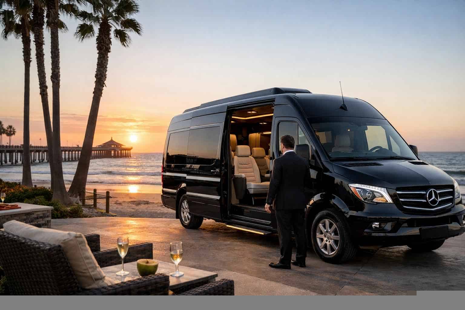 Imperial Beach CA Sprinter Van Rental with Driver