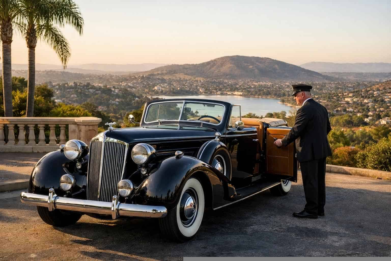 La Mesa CA Antique Vehicle Rental With Driver