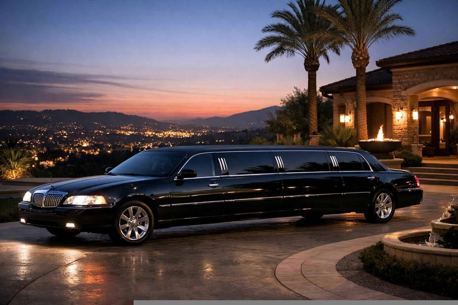 La Mesa CA Black Limo Rental