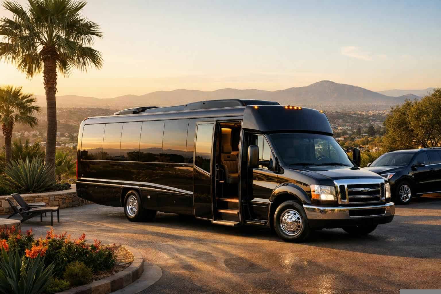 La Mesa CA Shuttle Bus Rental