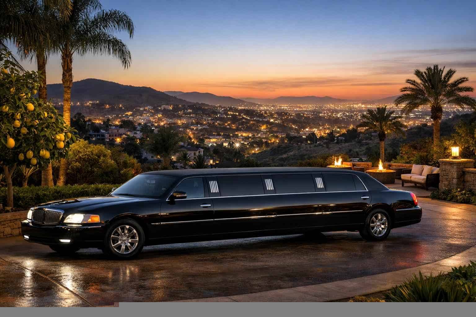 Lemon Grove CA Black Limo Rental