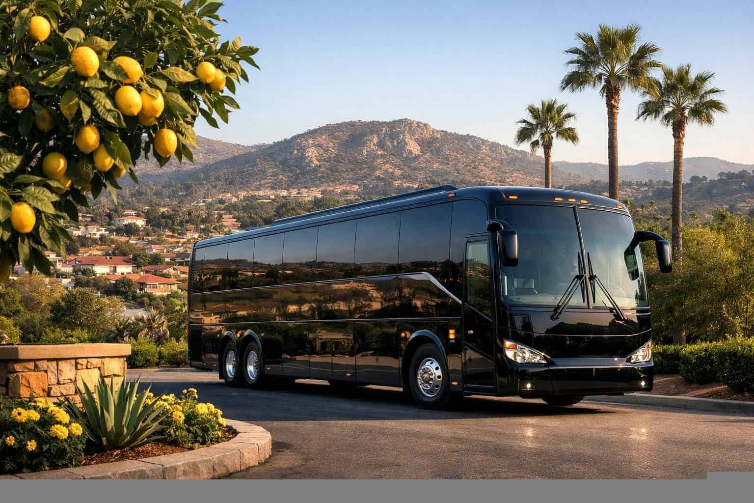 Lemon Grove CA Bus Rental