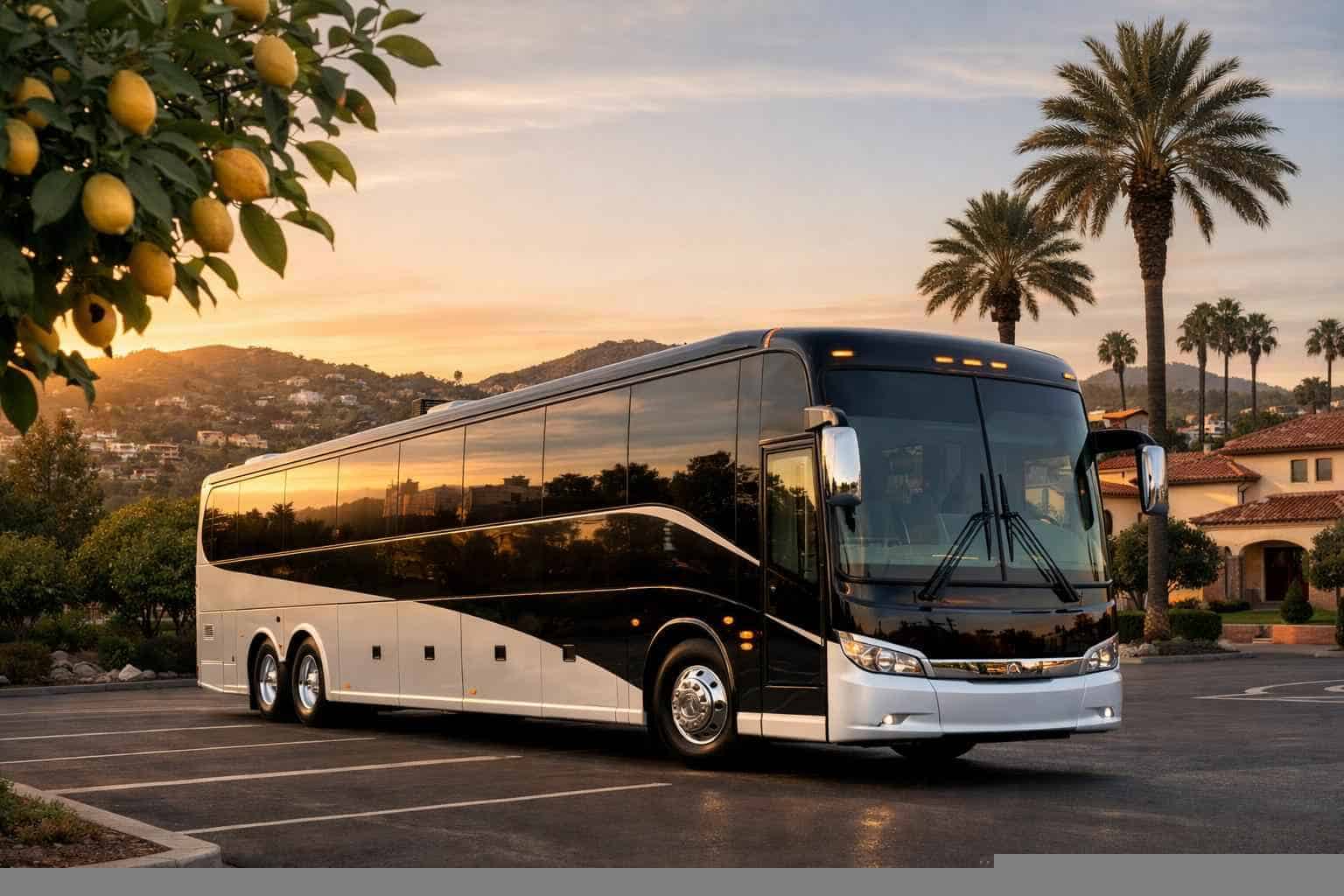 Lemon Grove CA Charter Bus Rental
