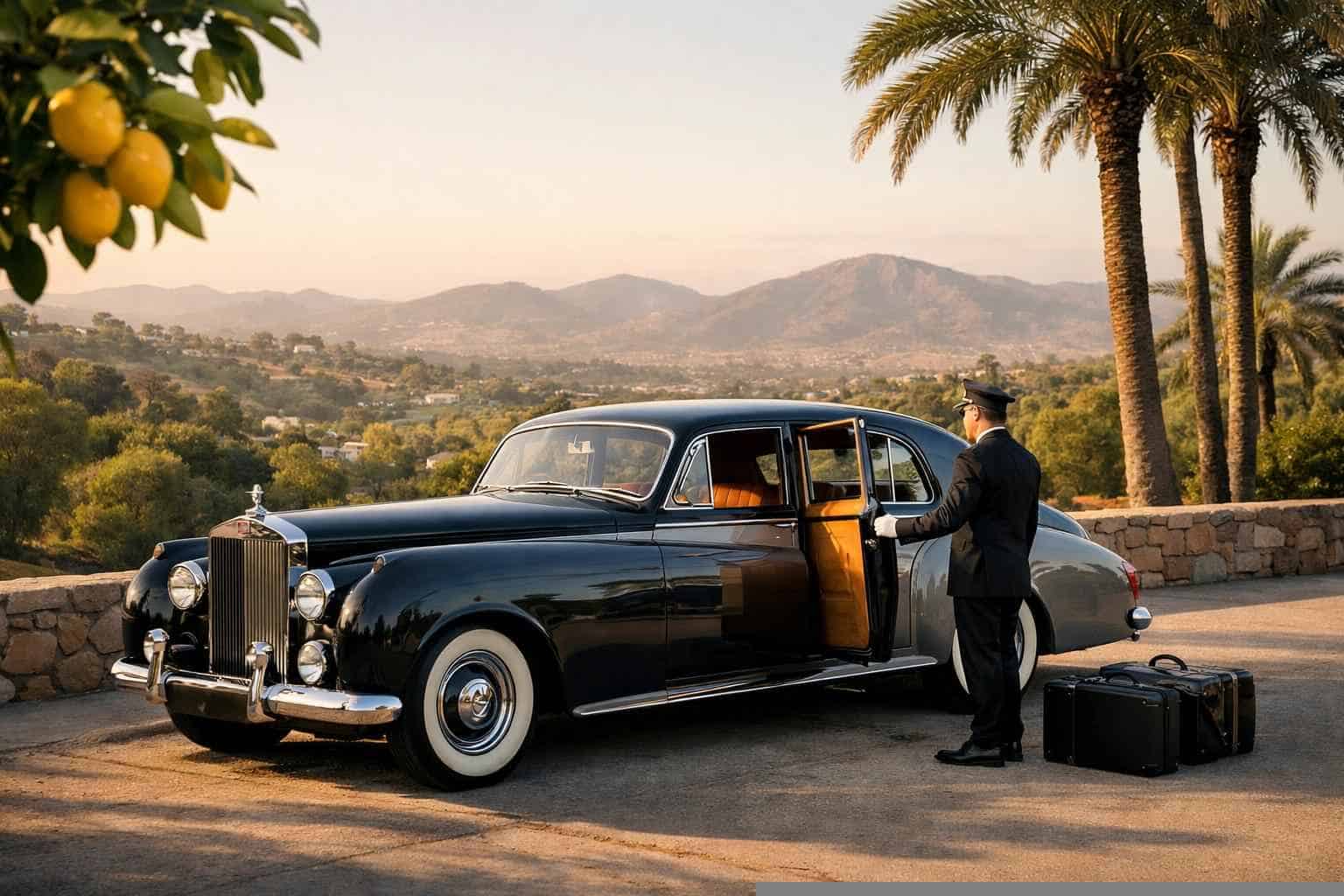 Lemon Grove CA Classic Car Chauffeur Service