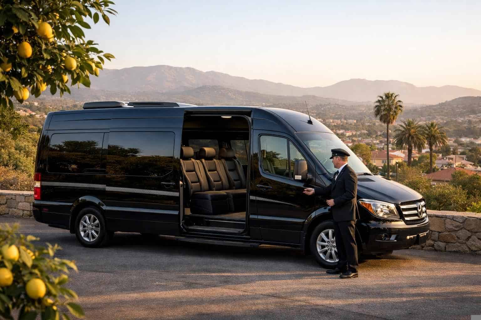 Lemon Grove CA Passenger Van with Driver