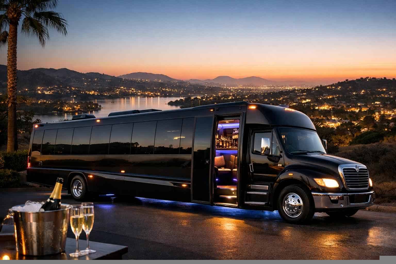 Limo Bus Rental La Mesa CA