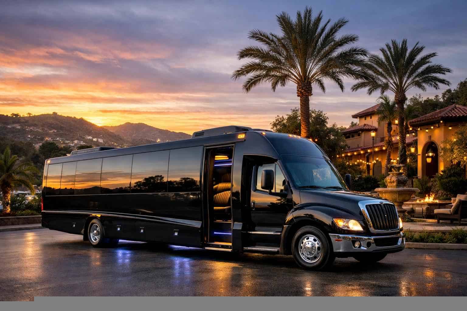 Limo Bus Rental Lemon Grove CA
