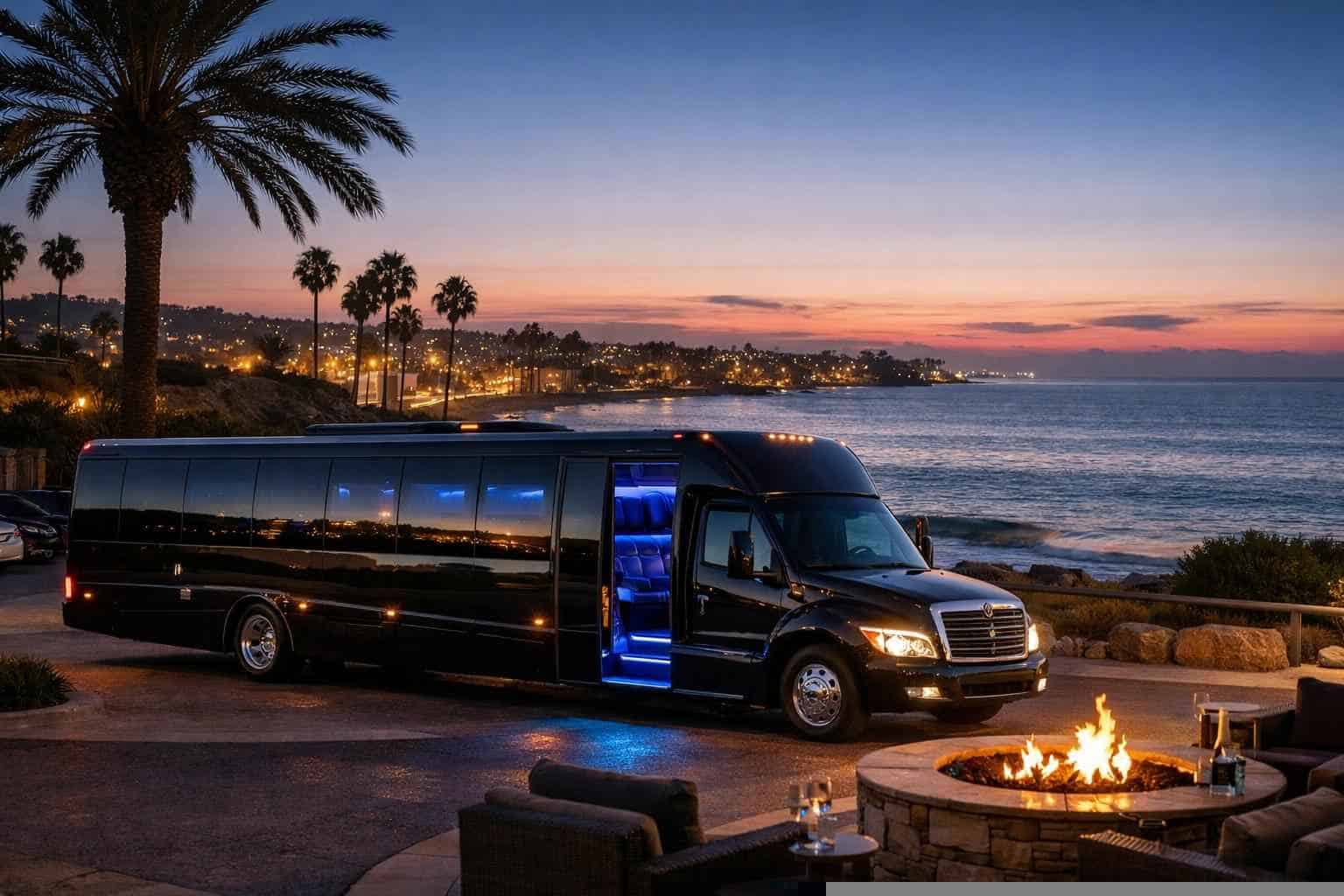 Limo Bus Rental Prices in Carlsbad CA