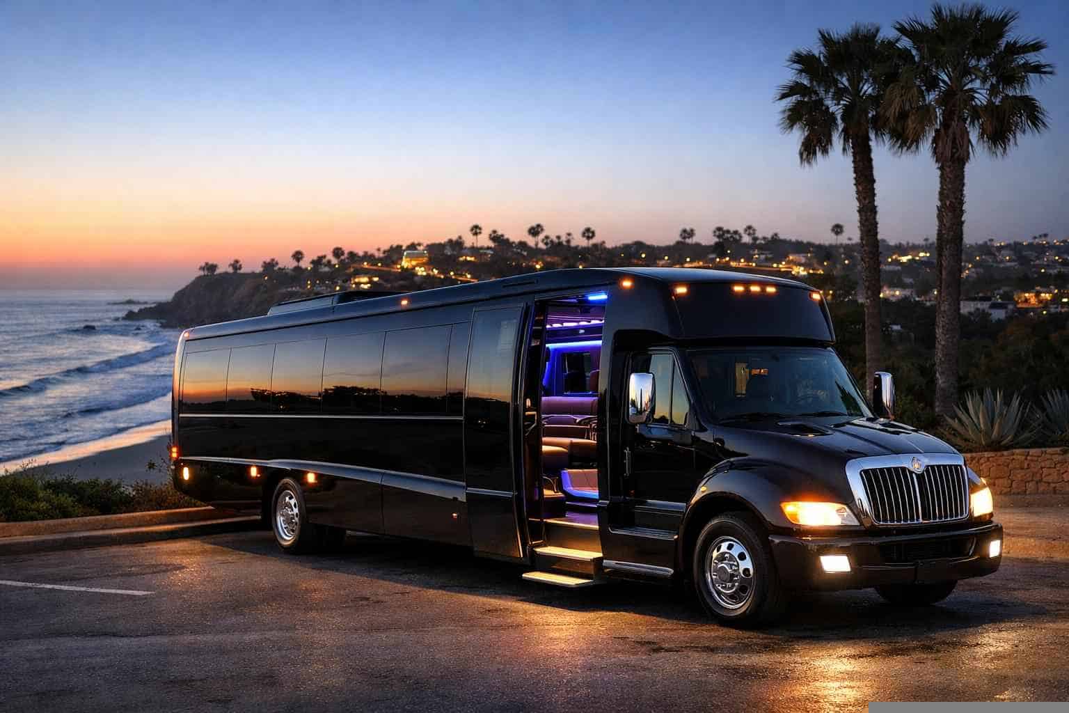 Limo Bus Rental Near Me Encinitas CA