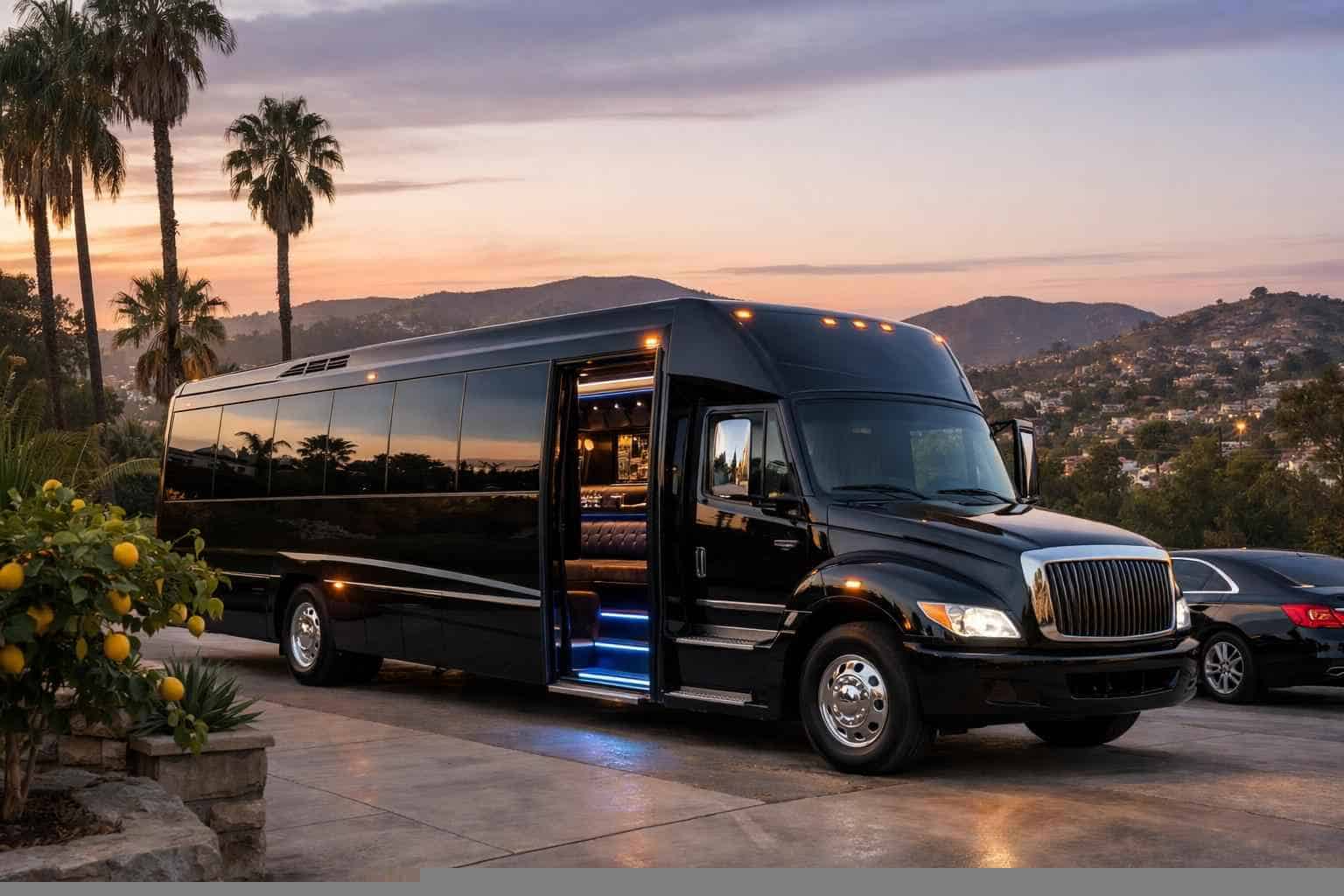 Limo Bus Rental Near Me Lemon Grove CA