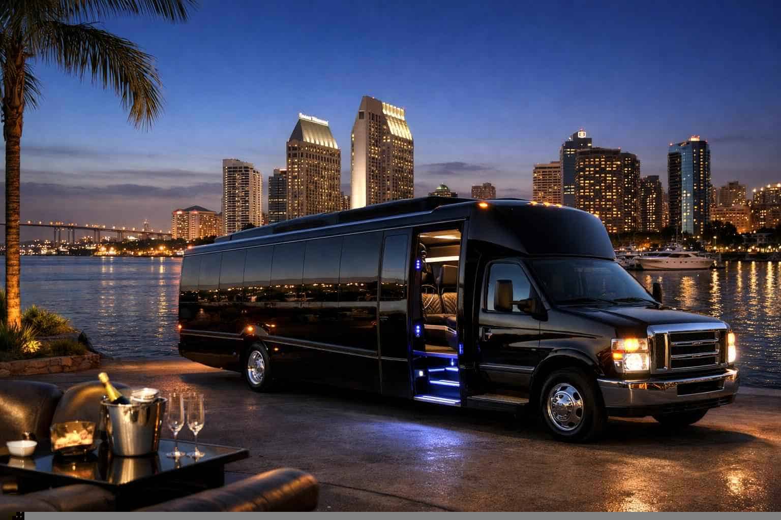 Limo Bus Rental Near Me San Diego CA