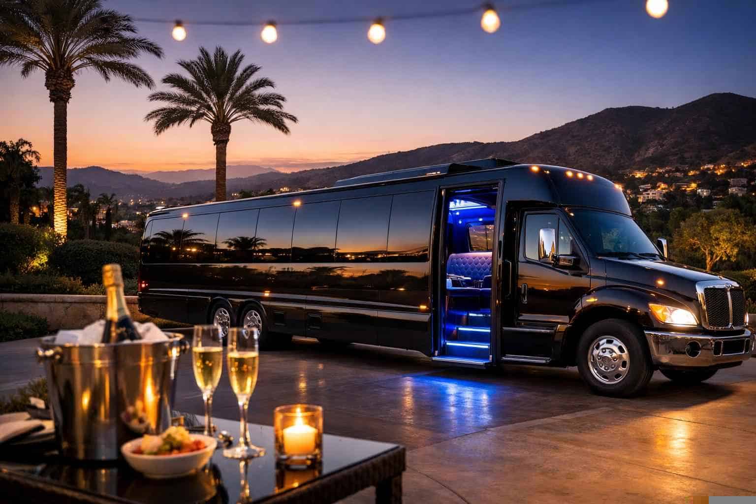 Limo Bus Rental Near Me San Marcos CA