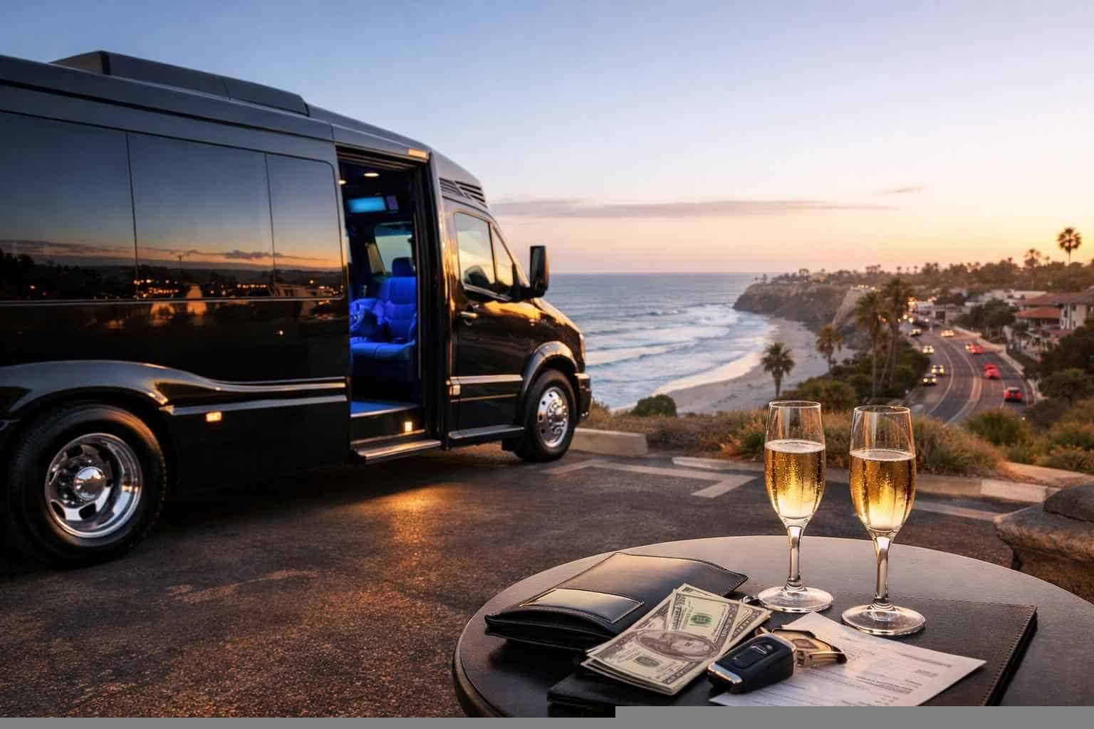 Limo Bus Rental Prices in Encinitas CA