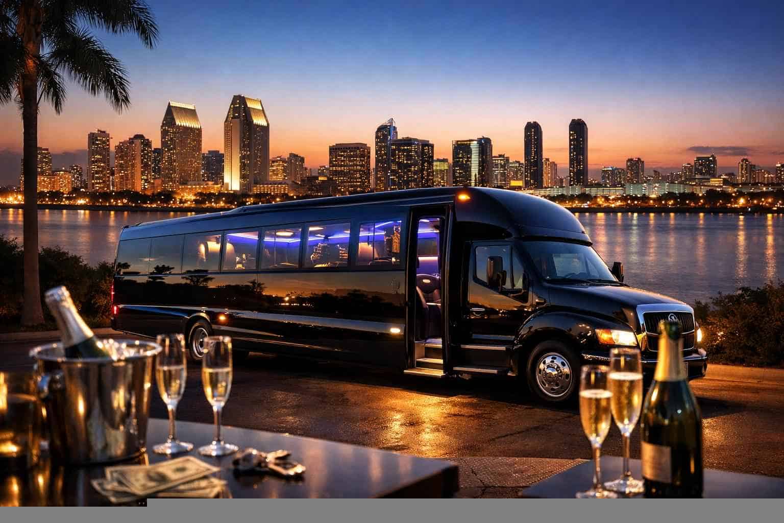Limo Bus Rental Prices in San Diego CA