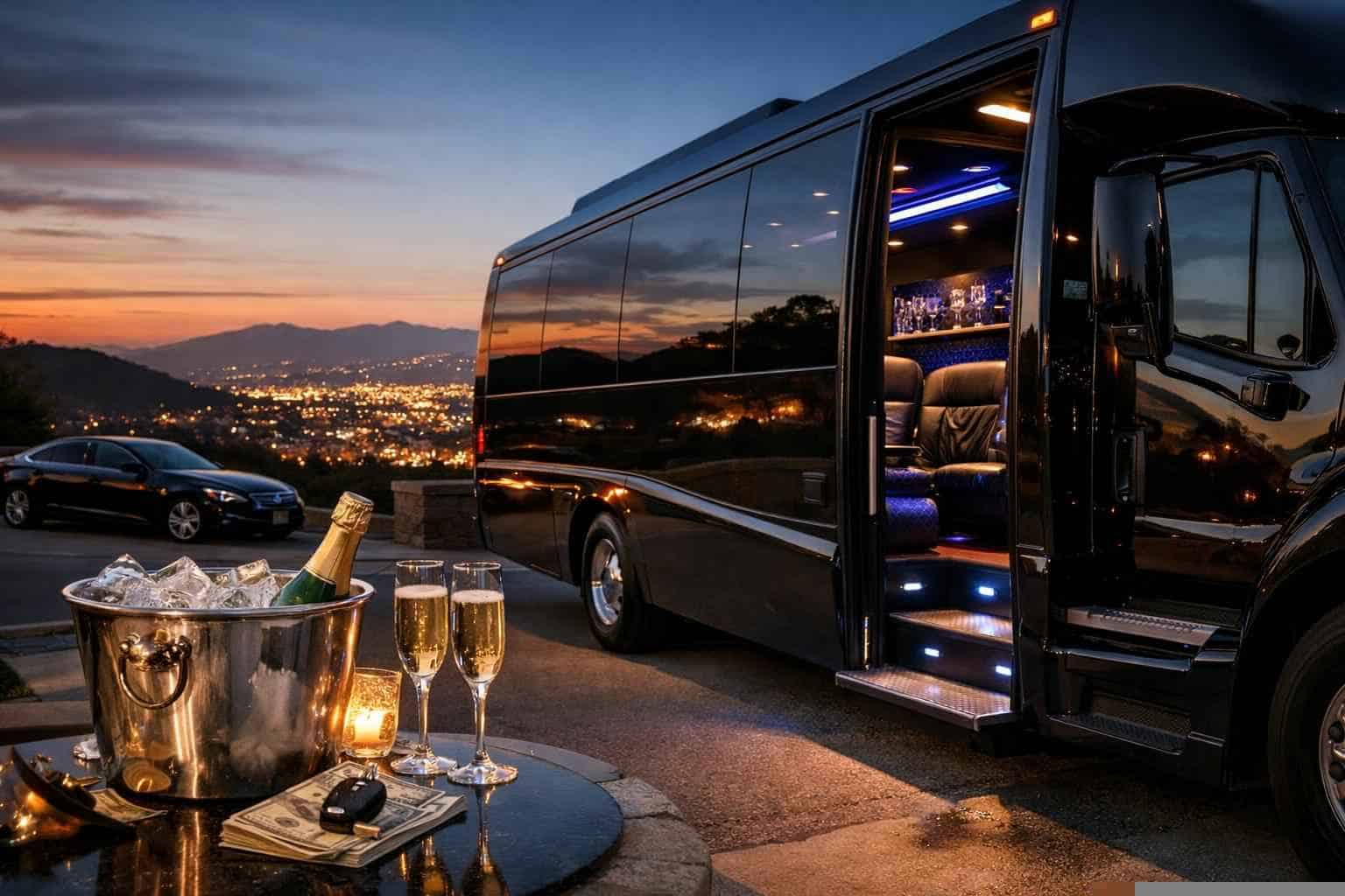 Limo Bus Rental Prices in San Marcos CA