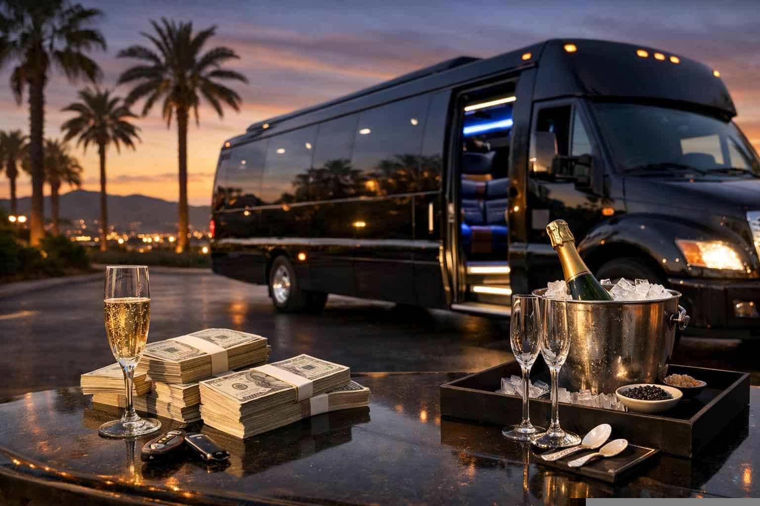 Limo Bus Rental Prices in Santee CA