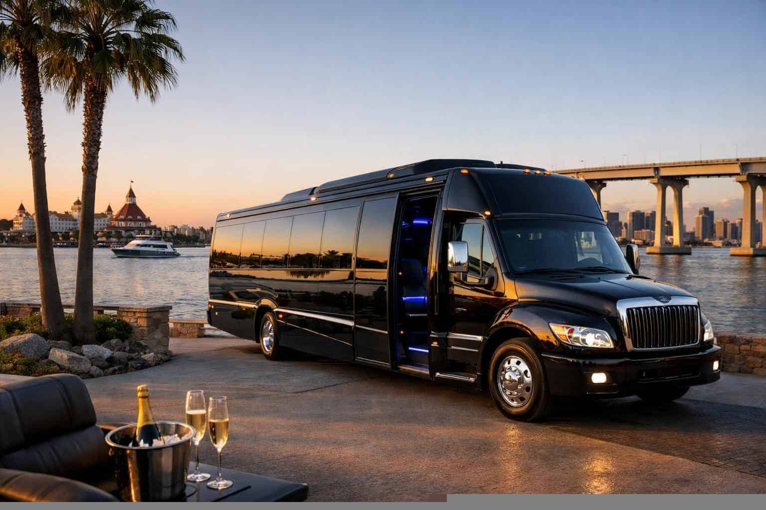 Limo Bus Rental Services in Coronado