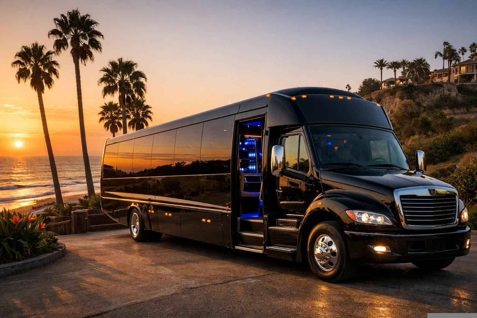 Limo Bus Rental Services in Encinitas