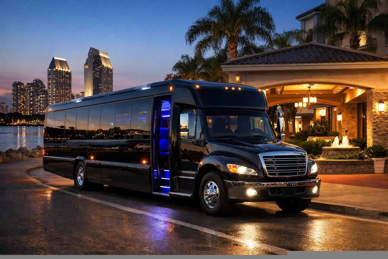 Limo Bus Rental Services in National City