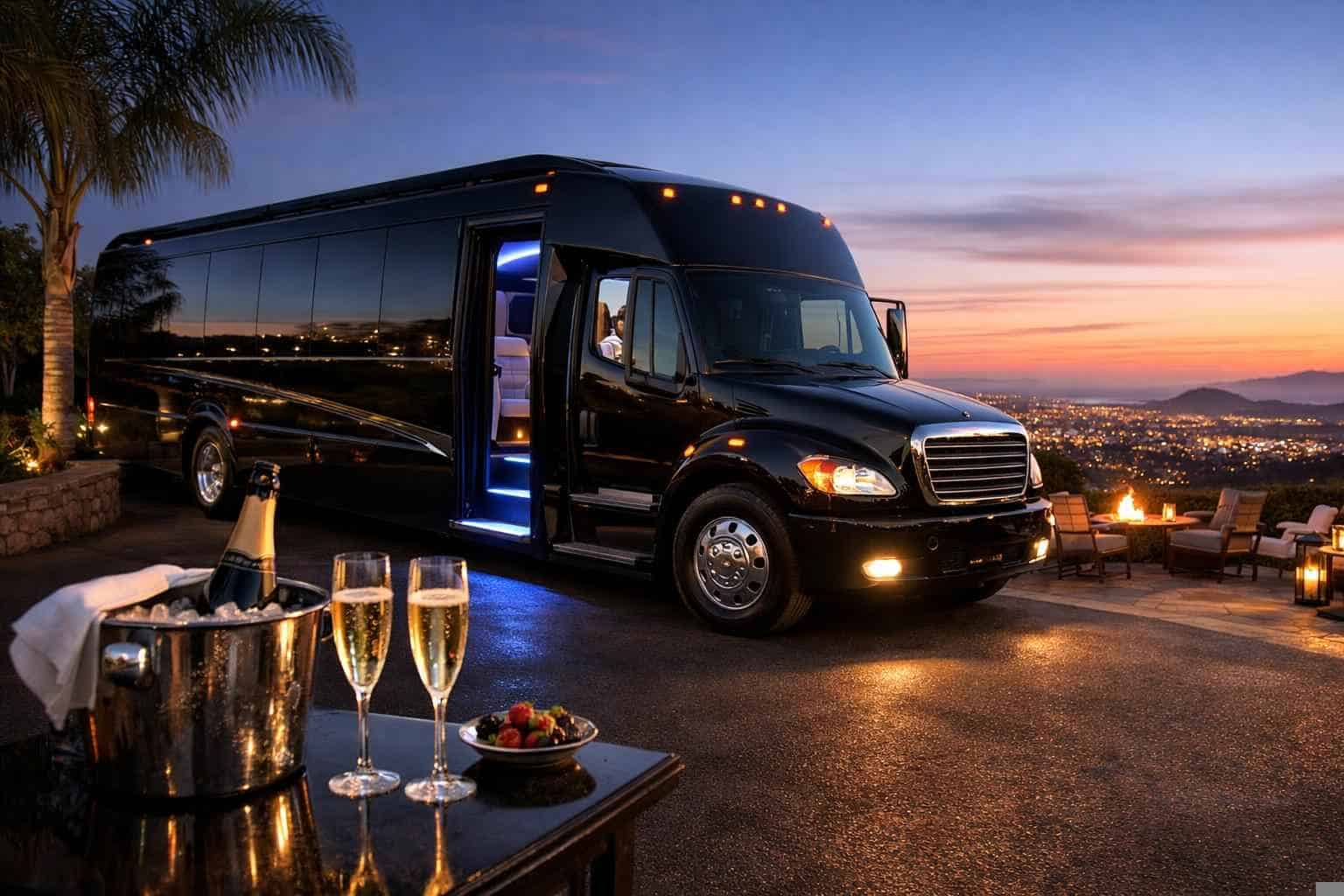 Limo Bus Rental Services In Vista