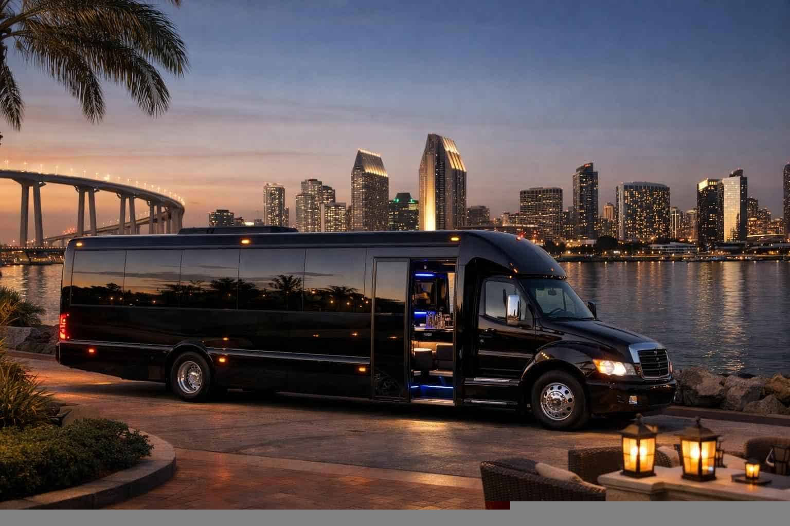 Limo Bus Service Coronado CA