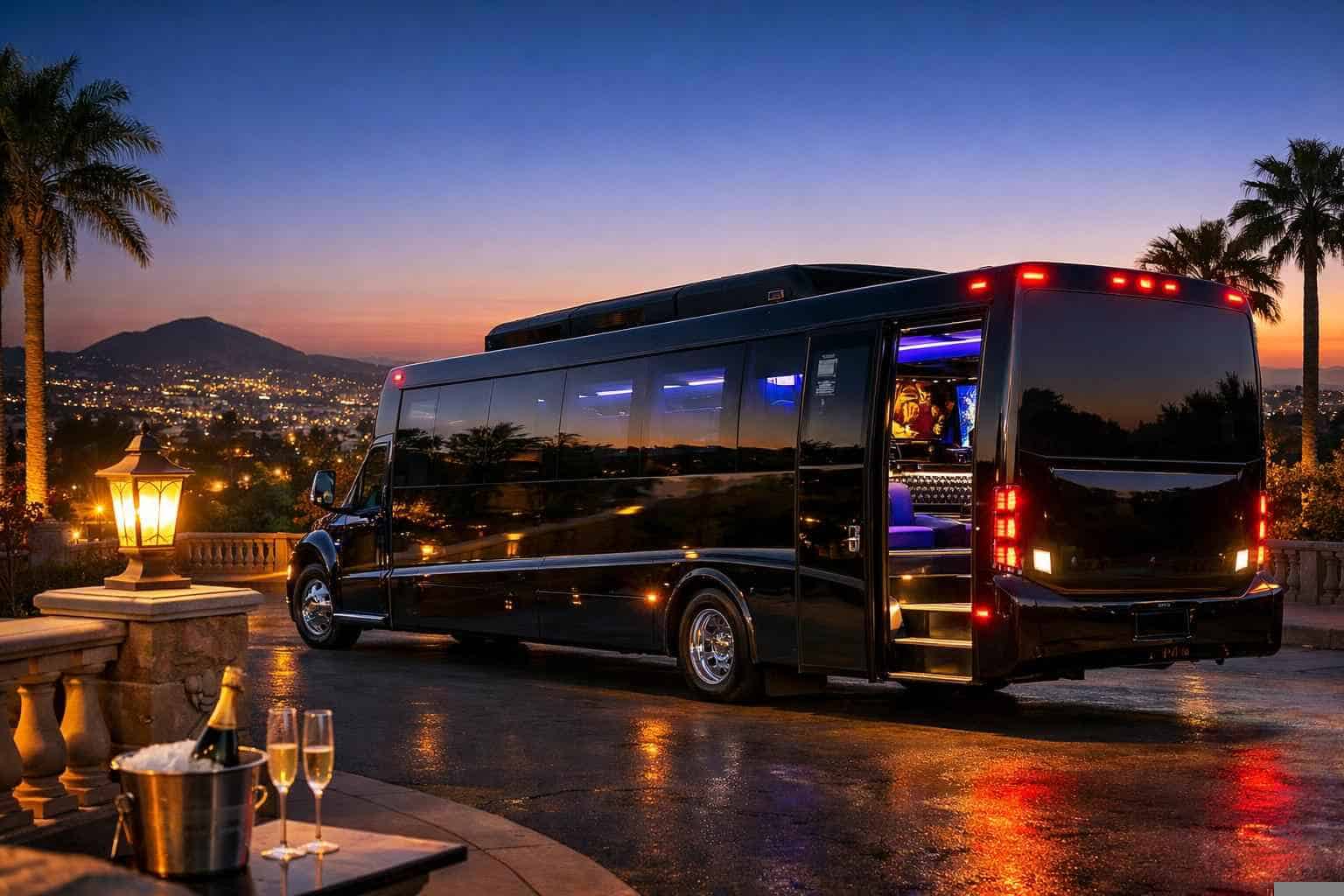 Limo Bus Service La Mesa CA