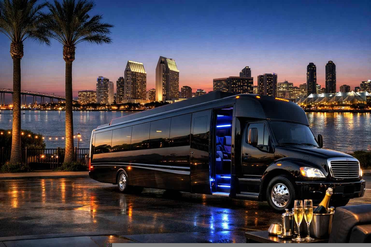 Limo Bus Service National City CA