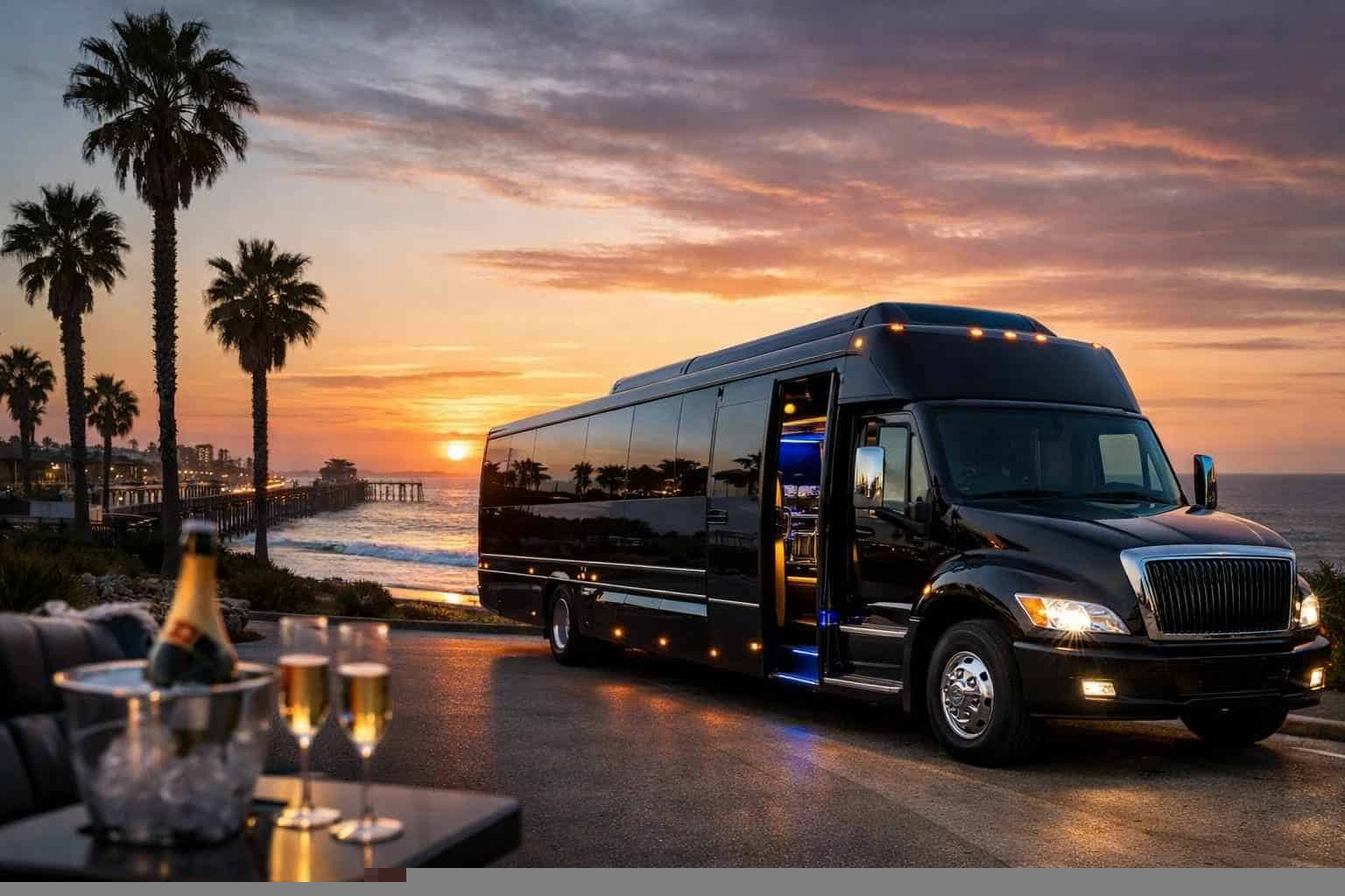 Limo Bus Rental Services in Oceanside