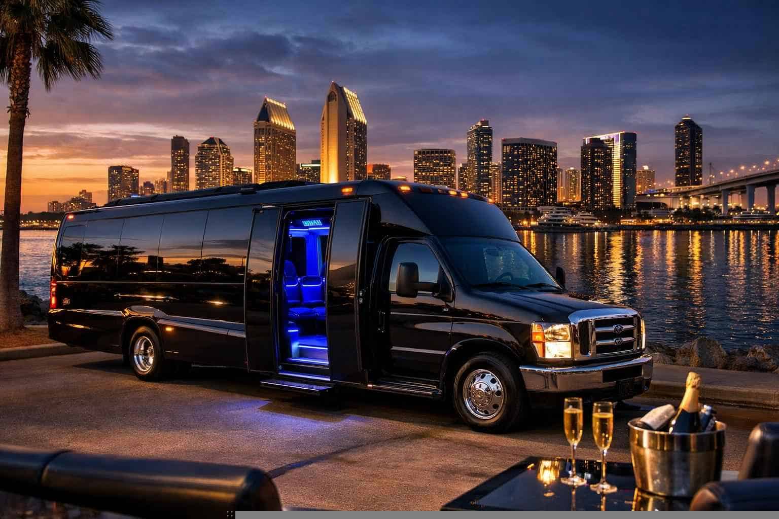 Limo Bus Service San Diego CA