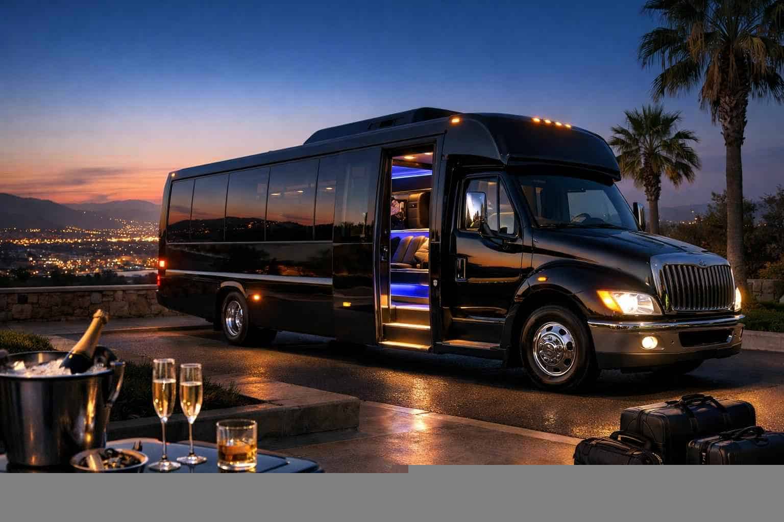 Limo Bus Service Vista CA
