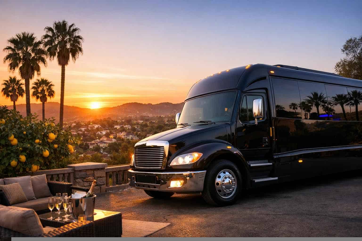 Limo Buses in Lemon Grove California