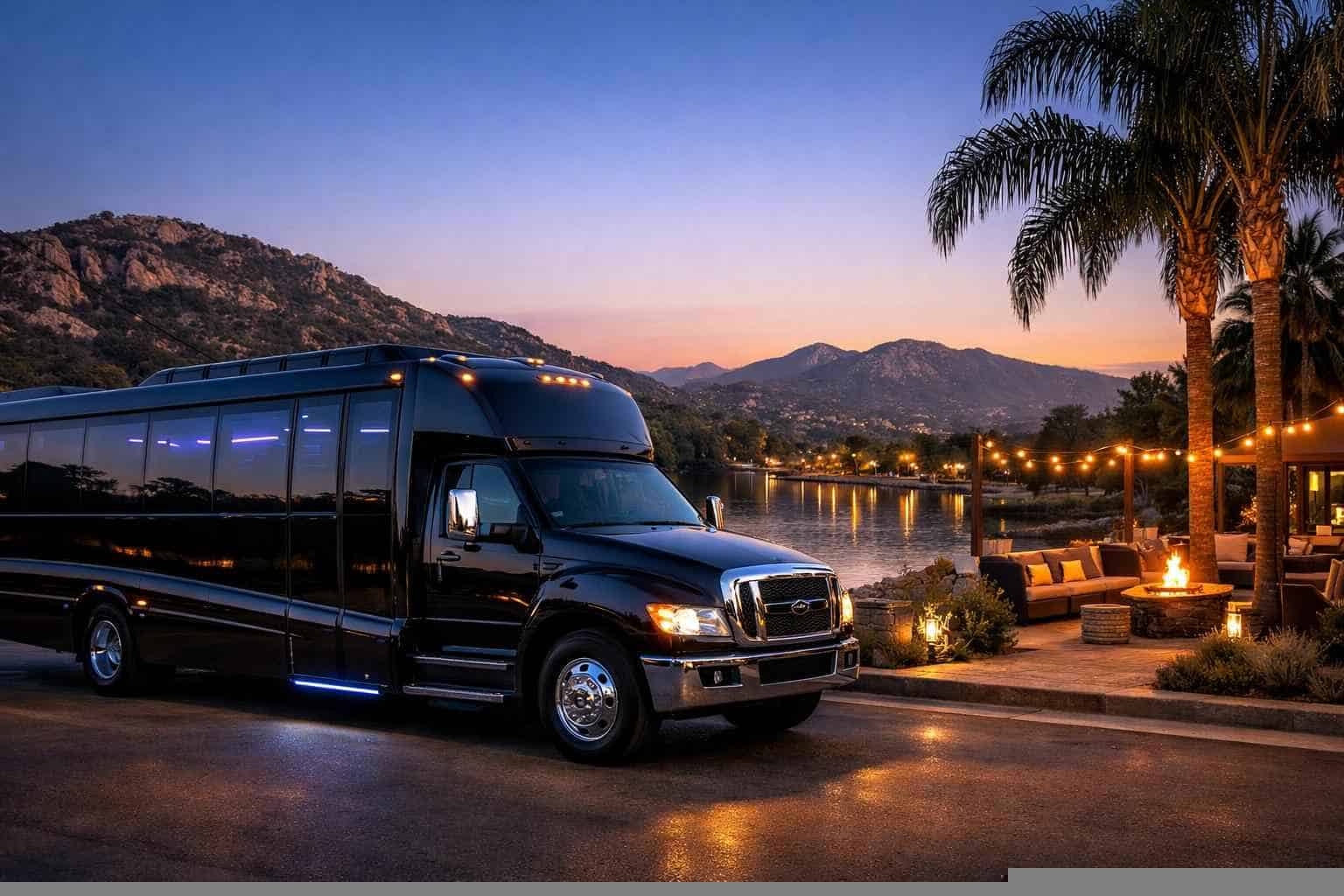 Limo Buses in Santee California