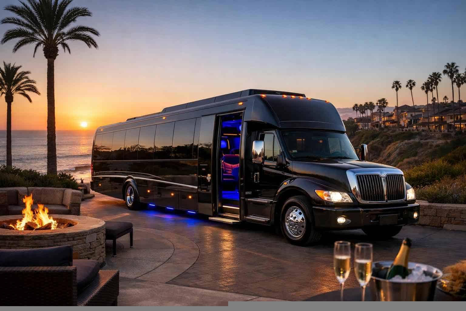 Limo Bus Rental Services in Carlsbad