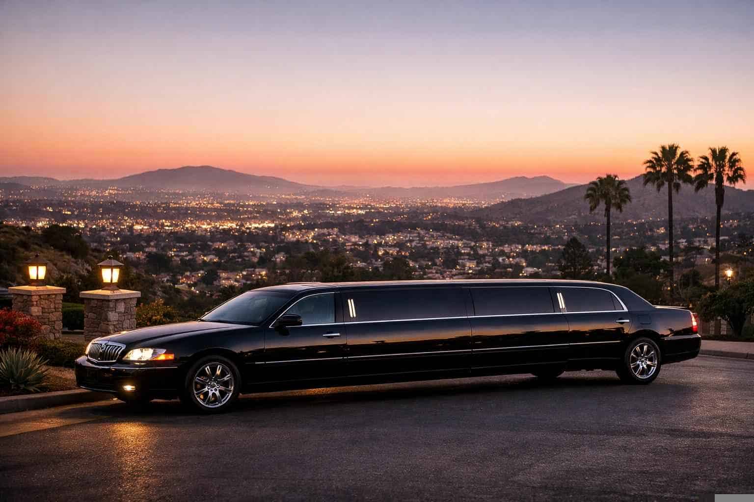 Limousine Service Near Me Vista CA