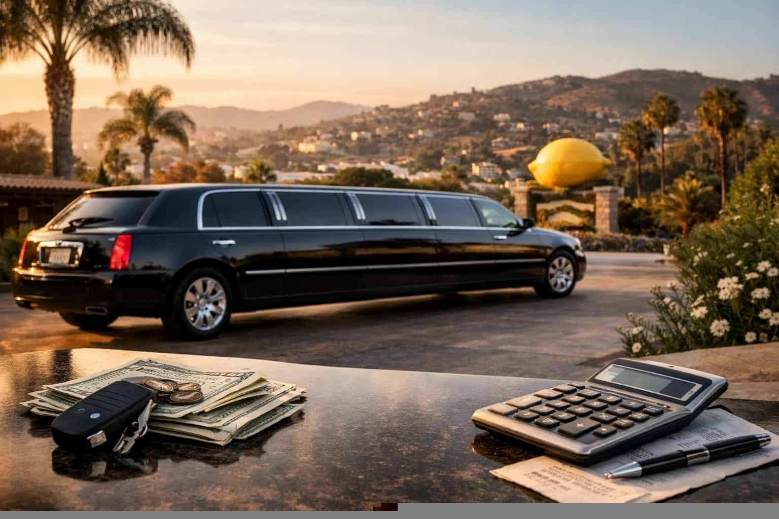 Limousine Service Prices in Lemon Grove CA