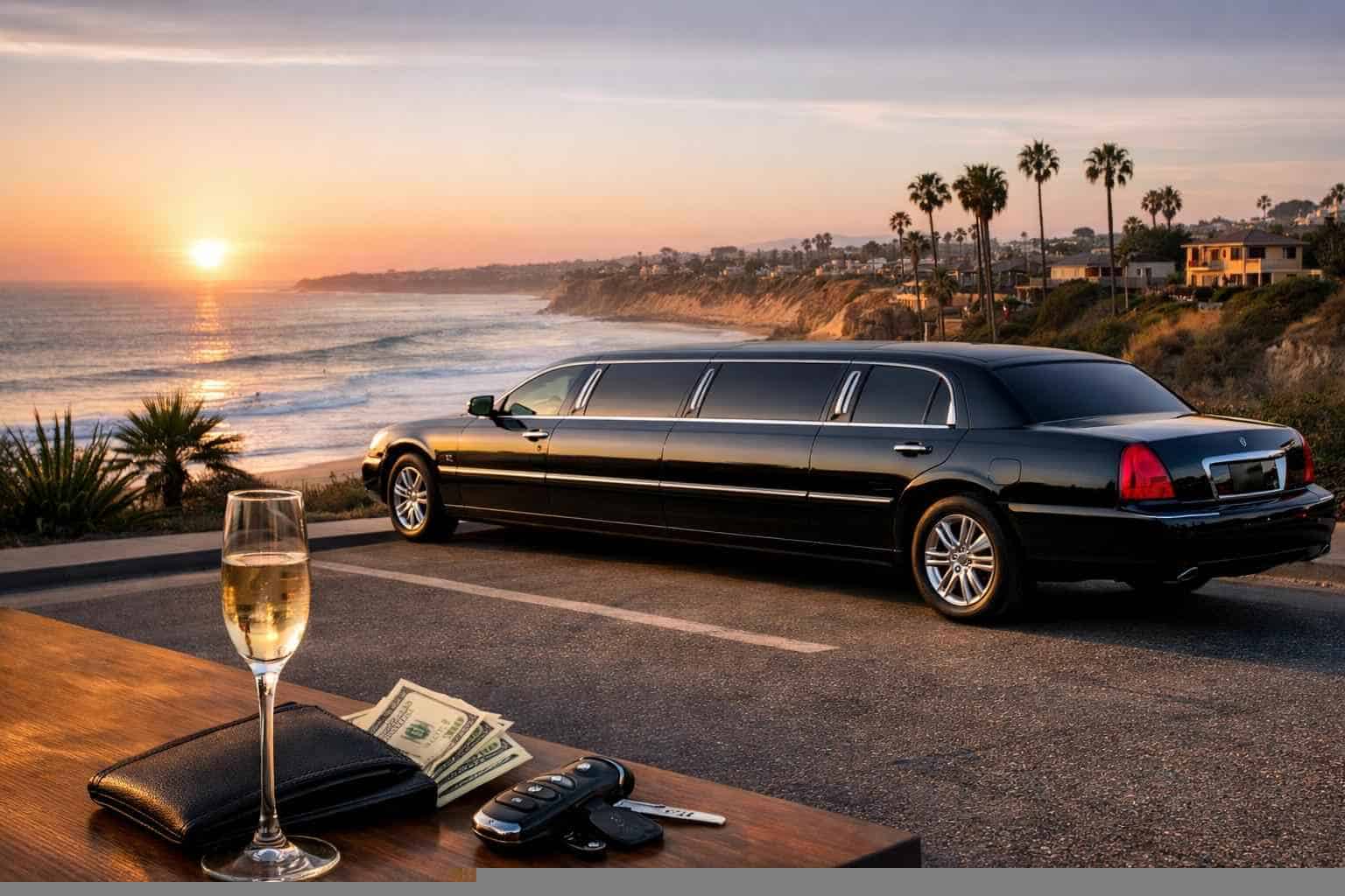 Limousine Service Prices in Solana Beach CA
