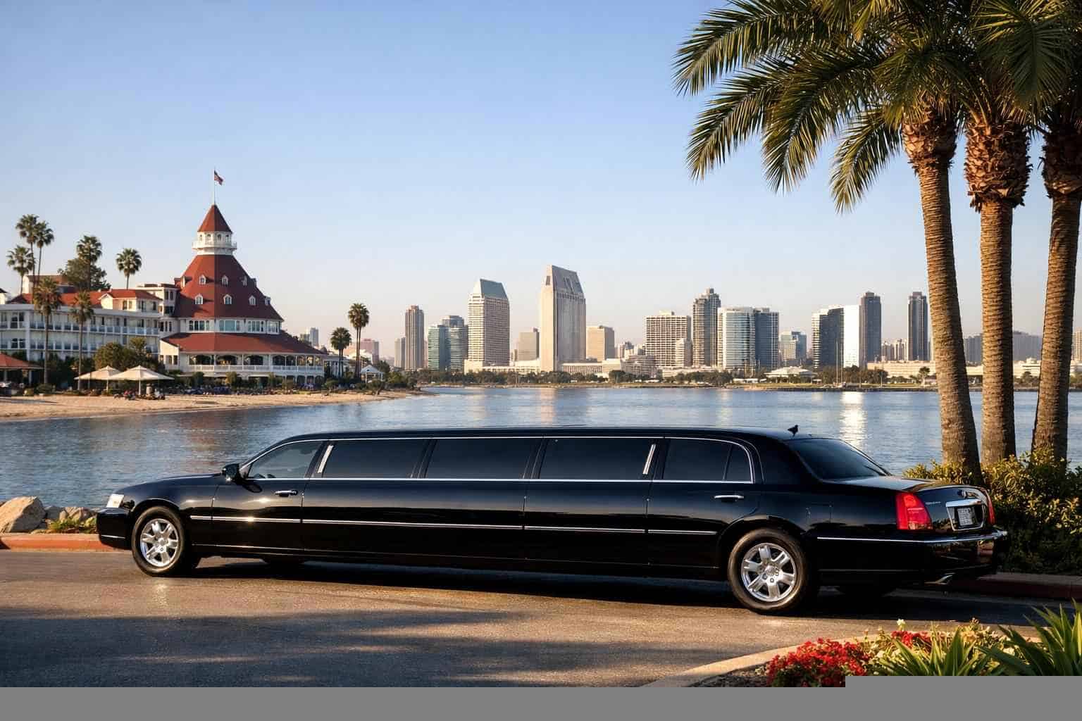 Limousines in Coronado California