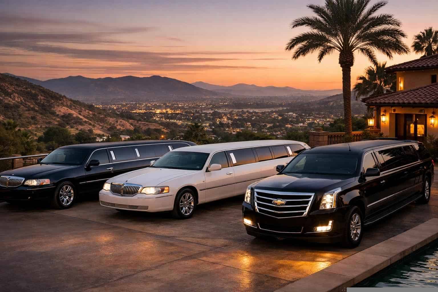 Limousines in Escondido California