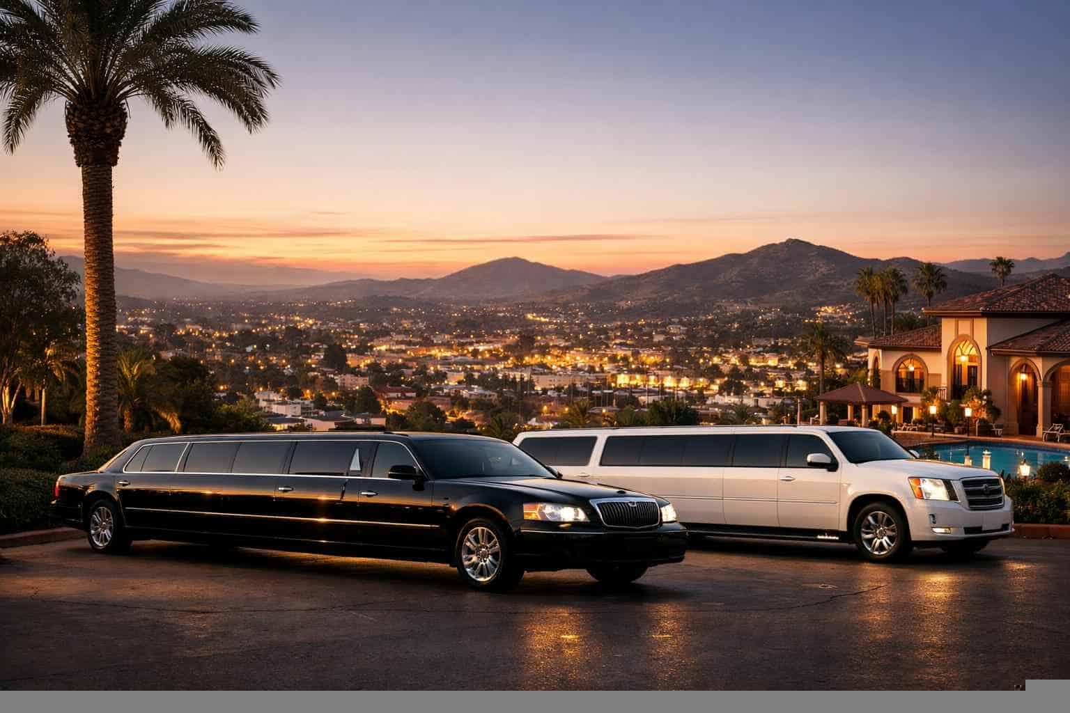Limousines in La Mesa California