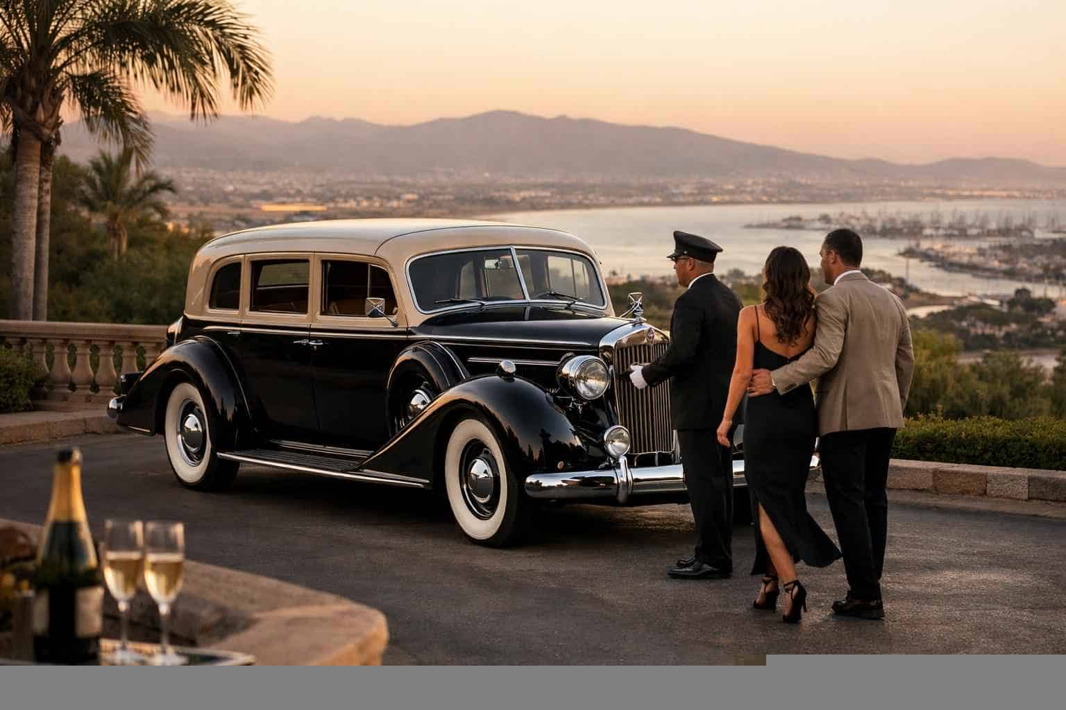 Luxury Antique Vehicle Rental with Driver in Chula Vista California