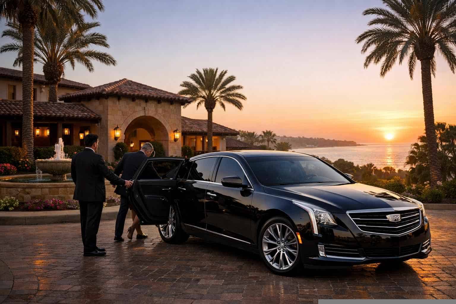 Luxury Black Car Service In Carlsbad California