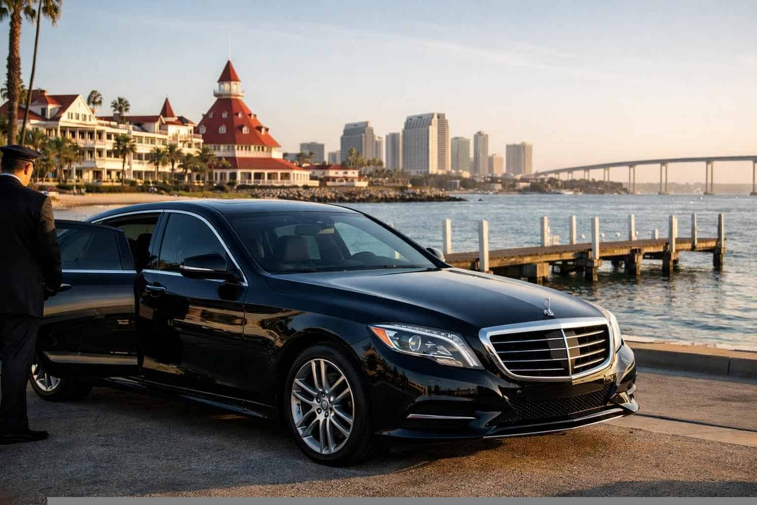 Luxury Black Car Service In Coronado California