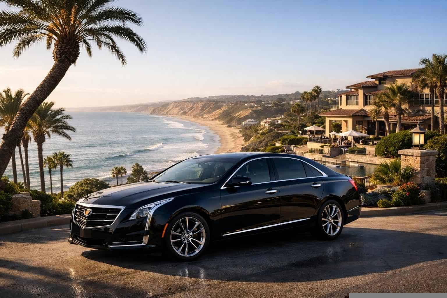 Luxury Black Car Service In Del Mar California