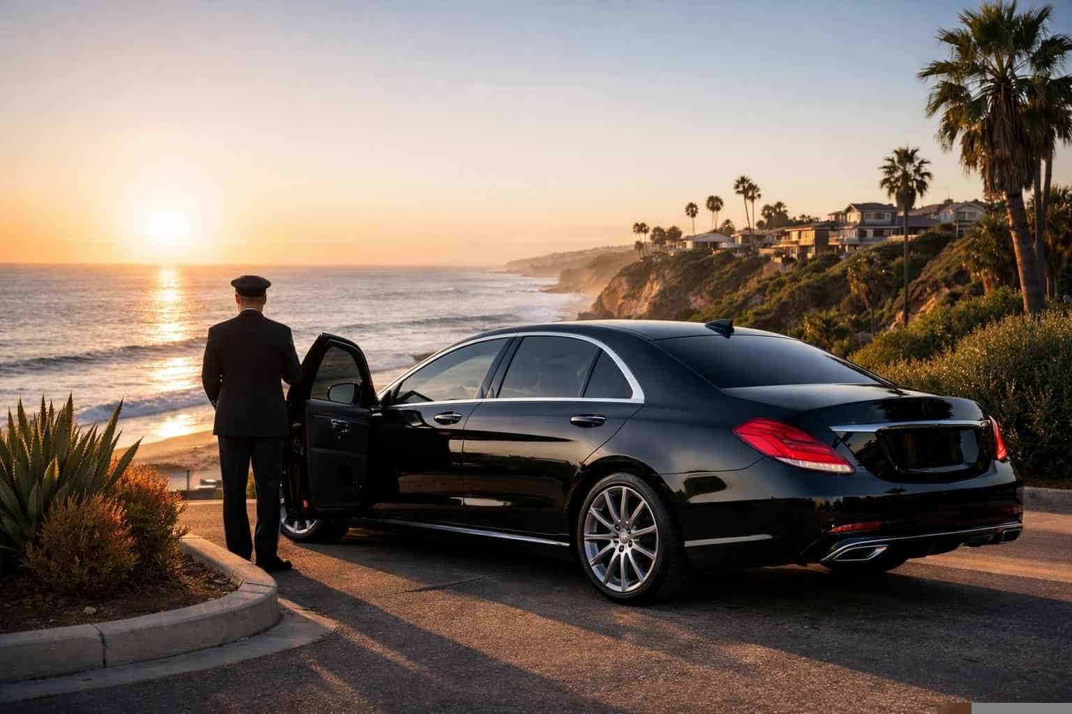 Luxury Black Car Service in Encinitas California