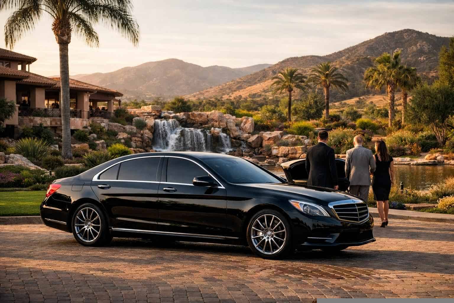 Luxury Black Car Service in Escondido California