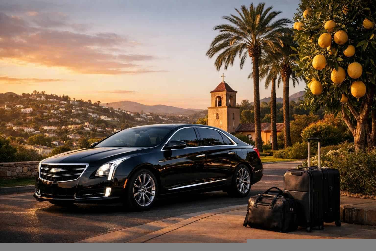 Luxury Black Car Service in Lemon Grove California