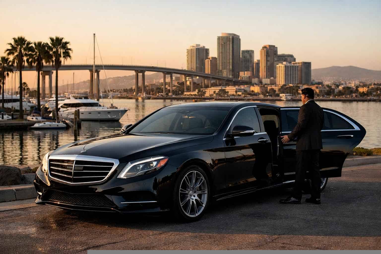 Luxury Black Car Service in National City California