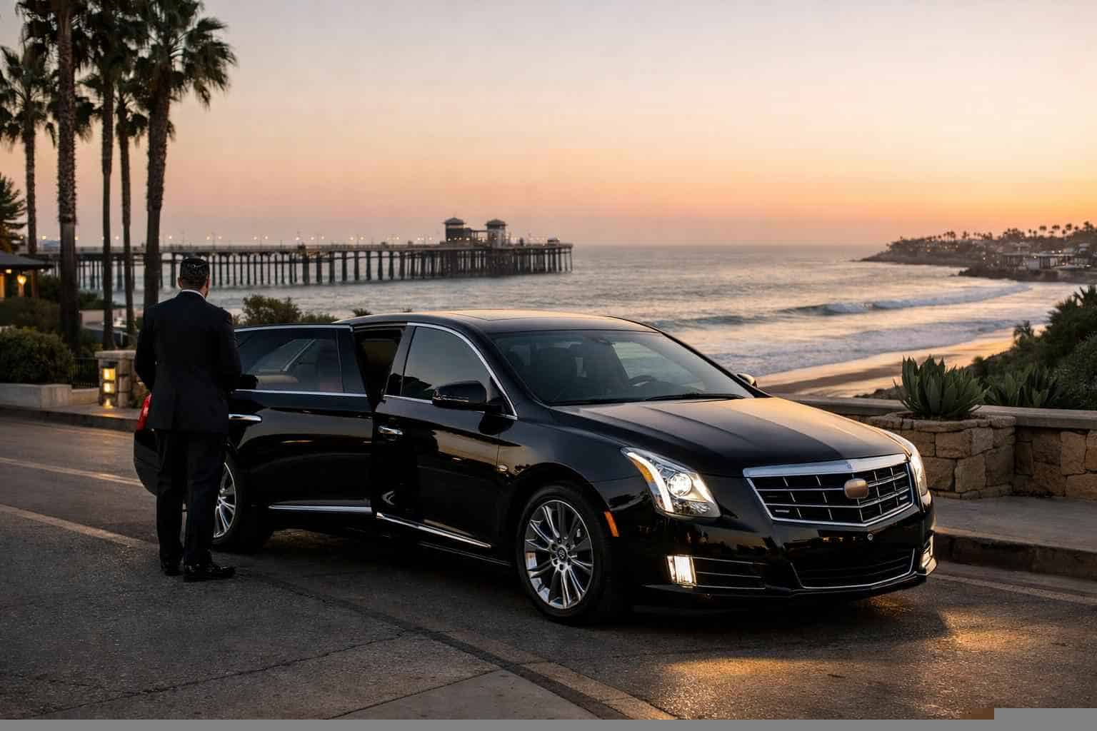 Luxury Black Car Service in Oceanside California